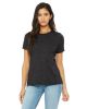 Ladies' Relaxed Heather CVC Short-Sleeve T-Shirt - ATHLETIC HEATHER - S