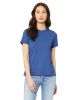 Ladies' Relaxed Heather CVC Short-Sleeve T-Shirt - ATHLETIC HEATHER - S