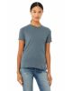 Ladies' Relaxed Heather CVC Short-Sleeve T-Shirt - ATHLETIC HEATHER - S