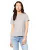 Ladies' Relaxed Heather CVC Short-Sleeve T-Shirt - ATHLETIC HEATHER - S