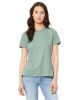 Ladies' Relaxed Heather CVC Short-Sleeve T-Shirt - ATHLETIC HEATHER - S