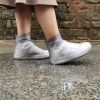 Waterproof Shoe Covers Reusable Not-Slip Rain Shoe Covers Protectors Foldable TPE Rubber Shoe Protectors For Men Women Kids