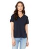 Bella + Canvas 6415 Ladies' Relaxed Triblend V-Neck T-Shirt