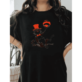 Casual Women's Cotton T-Shirt with Bow Detail - Trendy and Comfortable for Every Season (Style: 30)