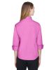Ladies' Perfect Fit™ 3/4-Sleeve Stretch Poplin Blouse - LIME - S
