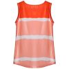 Women Tie-dye Sleeveless Tank Tops Summer Loose T Shirts Tops Button Down Shirts Vest Blouse Plus Size