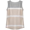 Women Tie-dye Sleeveless Tank Tops Summer Loose T Shirts Tops Button Down Shirts Vest Blouse Plus Size
