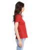Ladies' Relaxed Heather CVC Short-Sleeve T-Shirt - ATHLETIC HEATHER - S