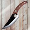 Butcher butcher for meat and bone with small scimitar(USPS Shipping)